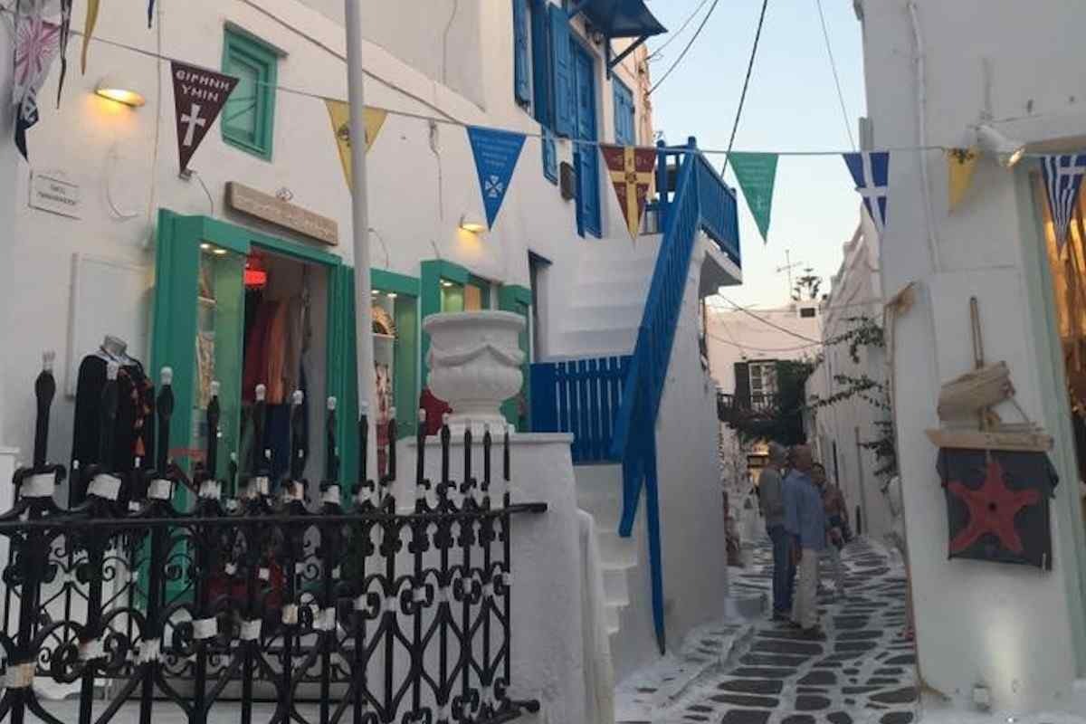 A photo Amber took of Mykonos whilst travelling last year